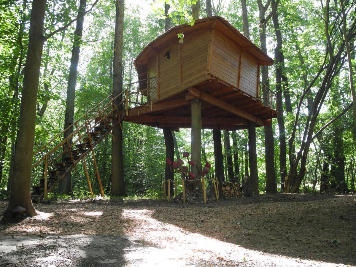 Bohutín Treehouse V Brdechヴィラ エクステリア 写真